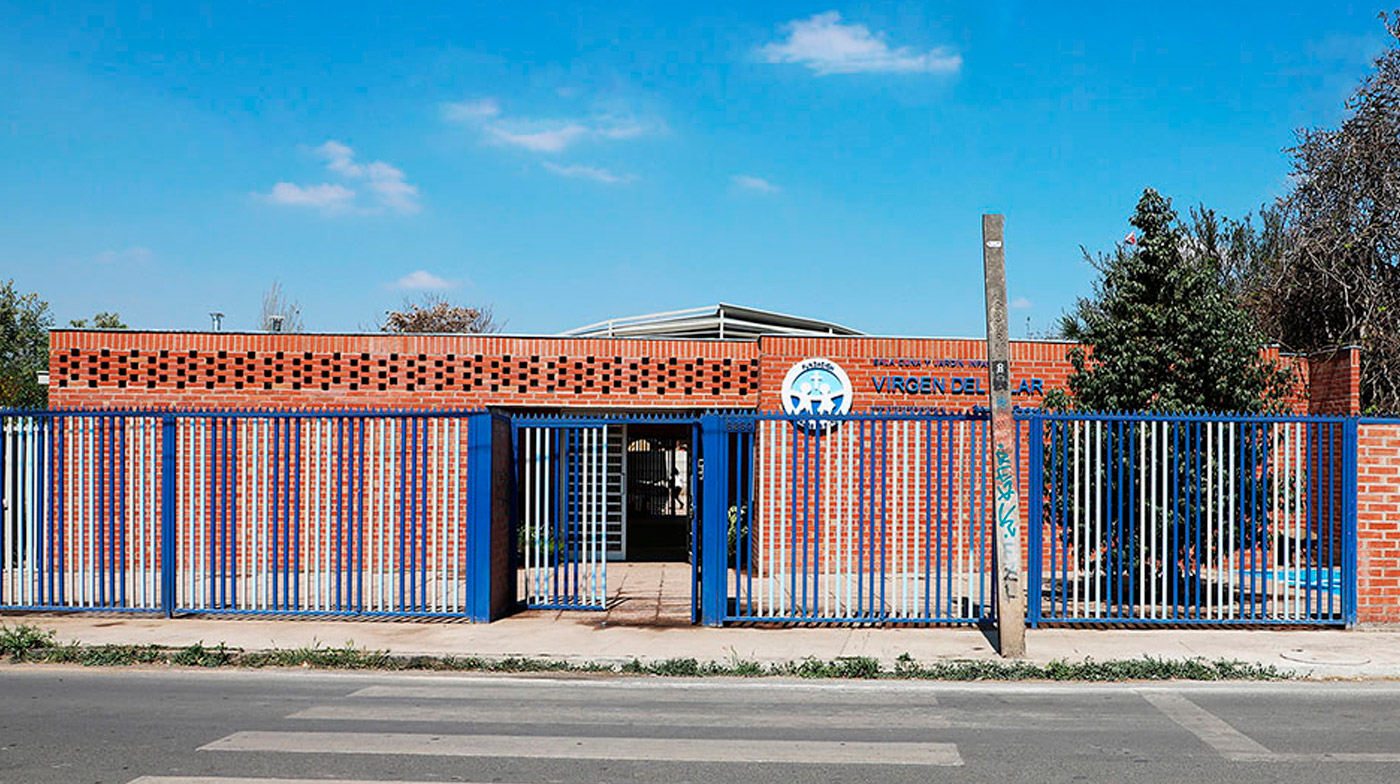 Jardin infantil renca utilizó ladrillo Santiago 7 Cerámica Santiago