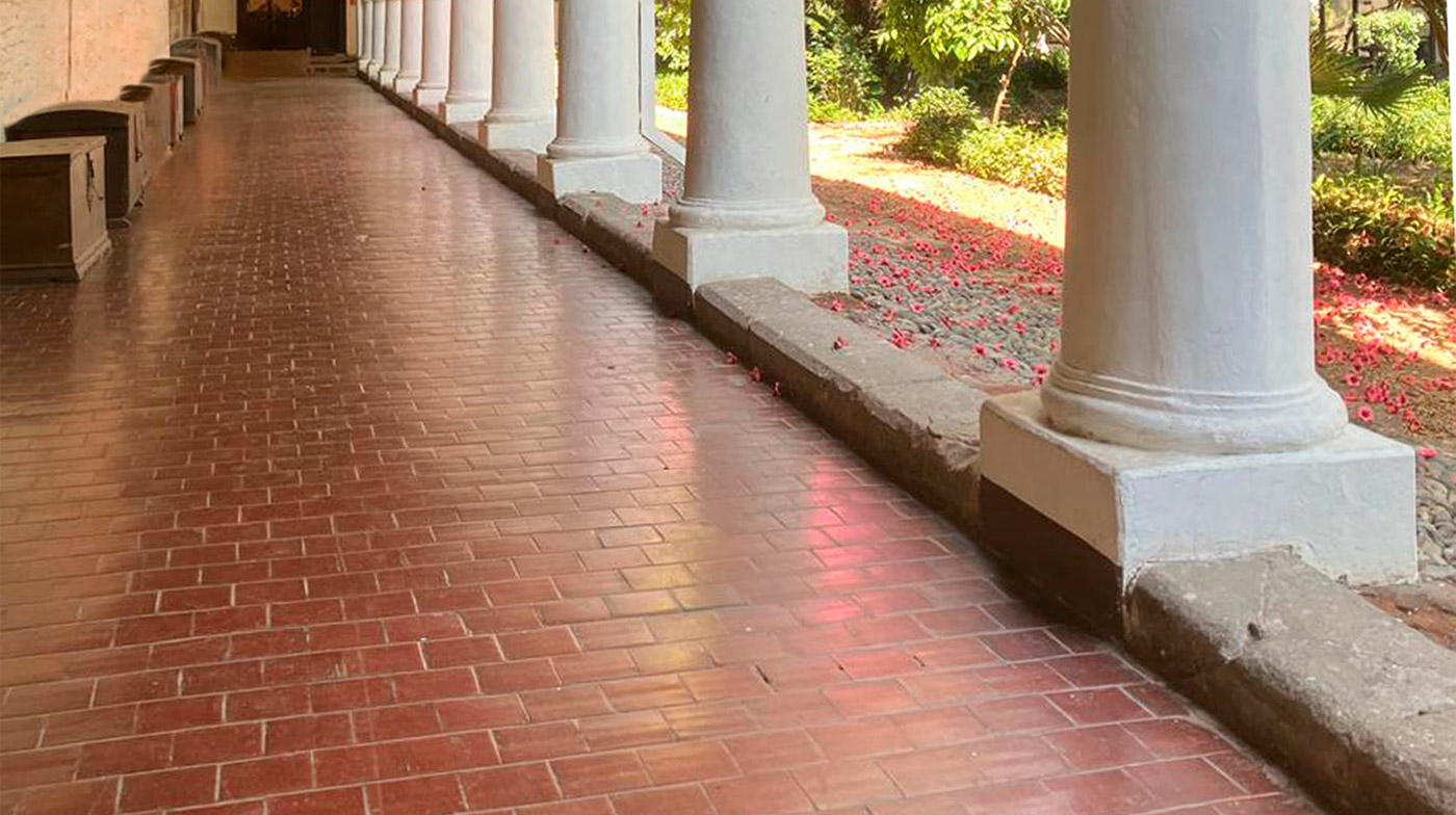 Convento San Francisco utilizó baldosín cerámica santiago