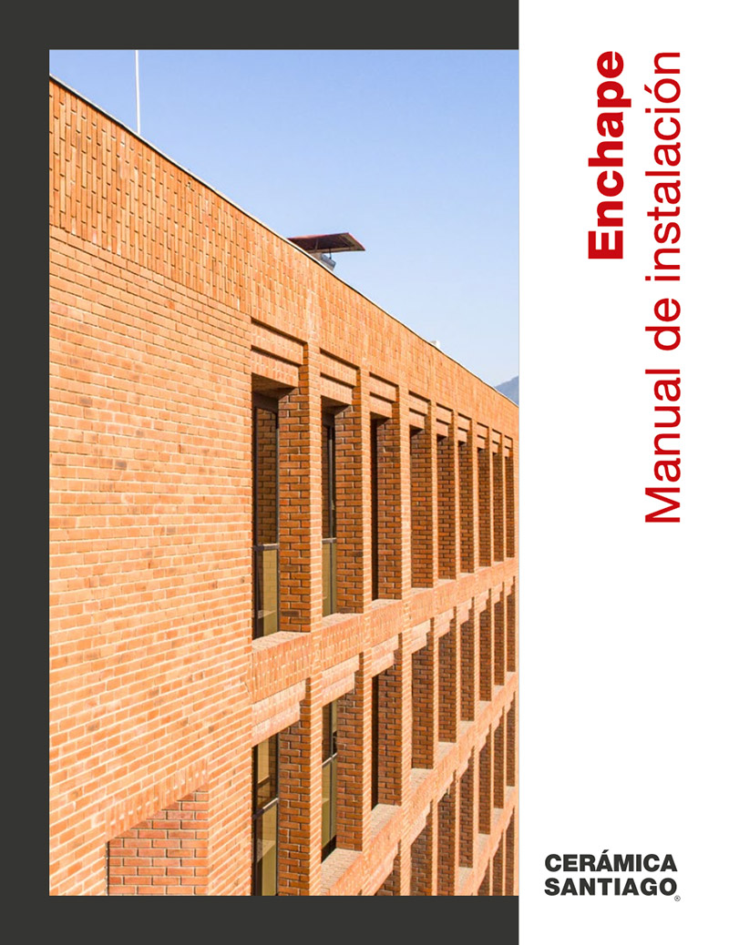 portada manual enchape cerámica santiago