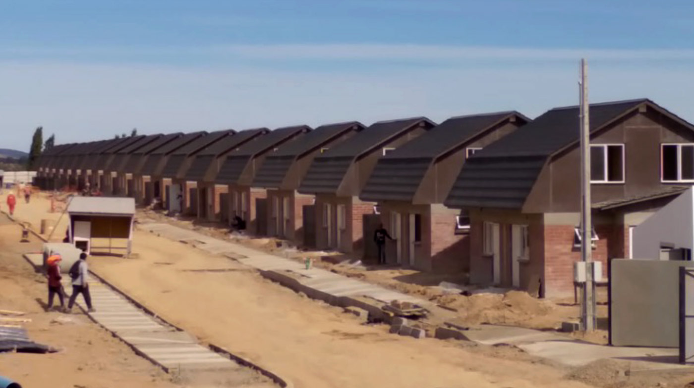 obra Villa Ilusión utilizó Ladrillo Princesa Santiago 9 cerámica santiago