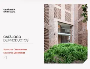 portada catálogo productos Cerámica Santiago 2026
